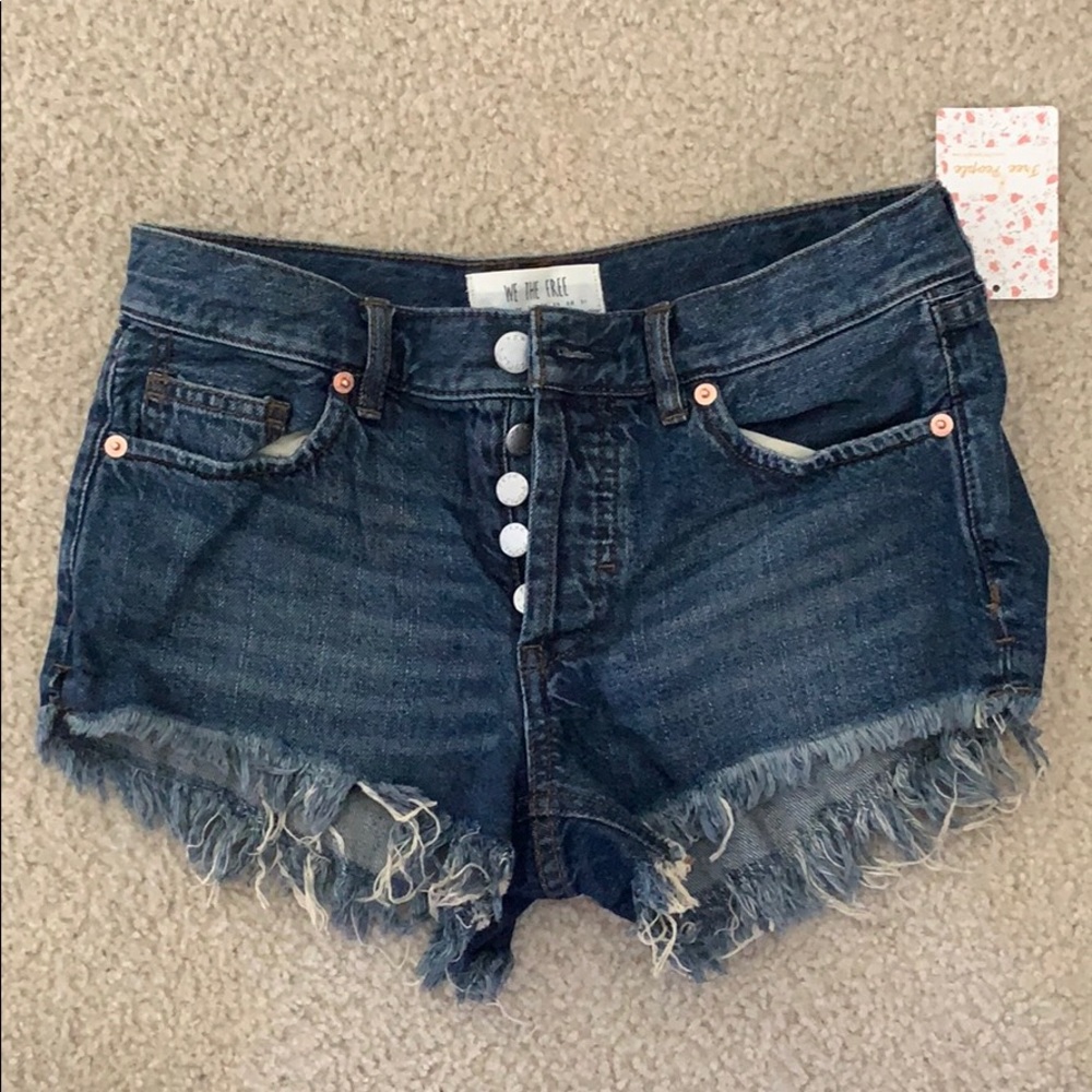 NWT Free People Cut Off Shorts